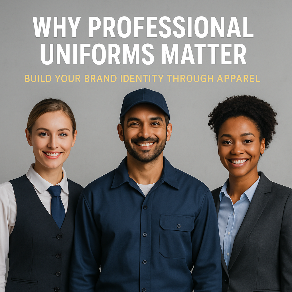Professional uniforms for hospitality staff